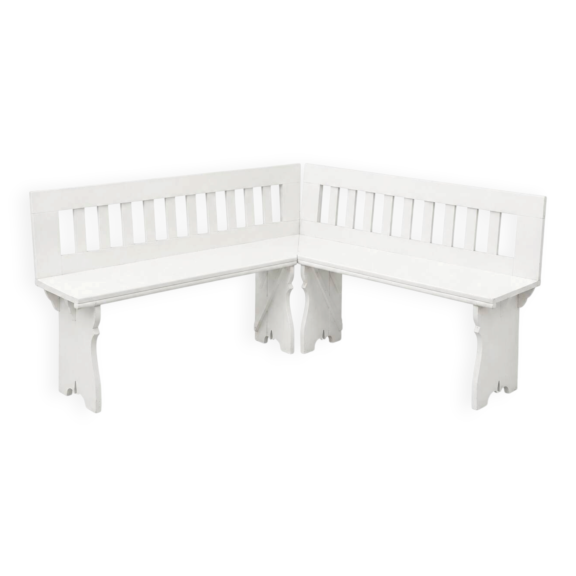 Bancs d'angle ancien, Tchécoslovaquie années 1940