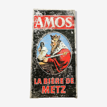 Amos beer plaque