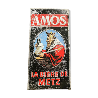 Amos beer plaque