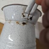 Enamelled water pitcher