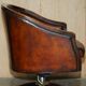 Restored leather captain's or director's chair