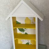 'Lemon' wooden shelf