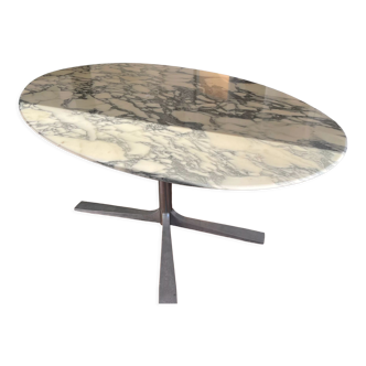 Marble table 110x160 Rochebobois