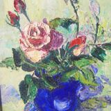 Painting flowers