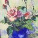 Painting flowers