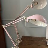 Pale pink architect lamp