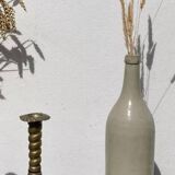 Berber twisted brass candle holder