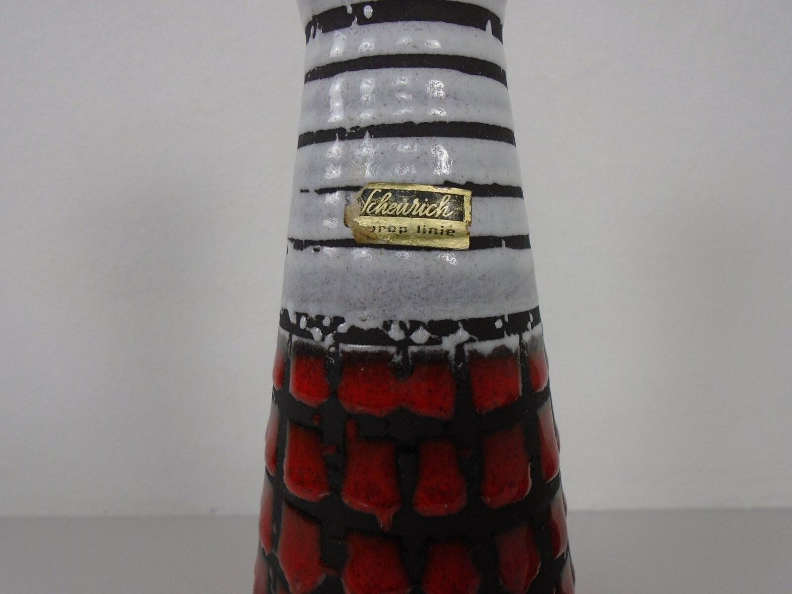 Ceramic vases by Heinz Siery for Scheurich, 1950s, set of 2.