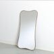 Monumental Brass Wall Mirror, Italy, 1950s