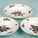 3 deep plates in Villeroy and Boch earthenware