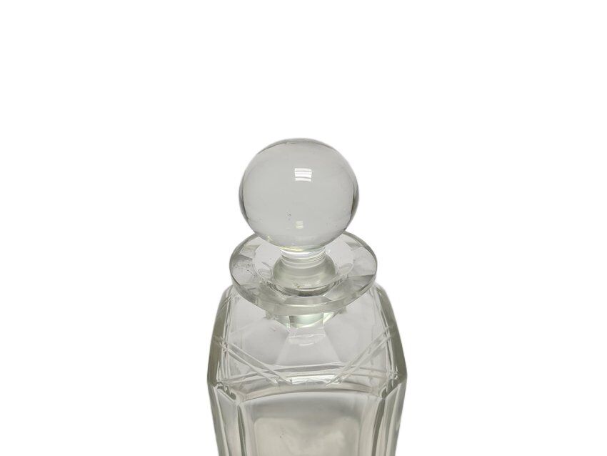 Art Deco crystal carafe, Germany, 1900s