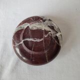 Pink marble ashtray