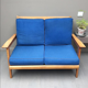 Banquette style scandinave fin années 50