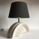 Aerated concrete lamp inspired by albert tormos