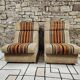 Pair of vintage fireside chairs 1970"