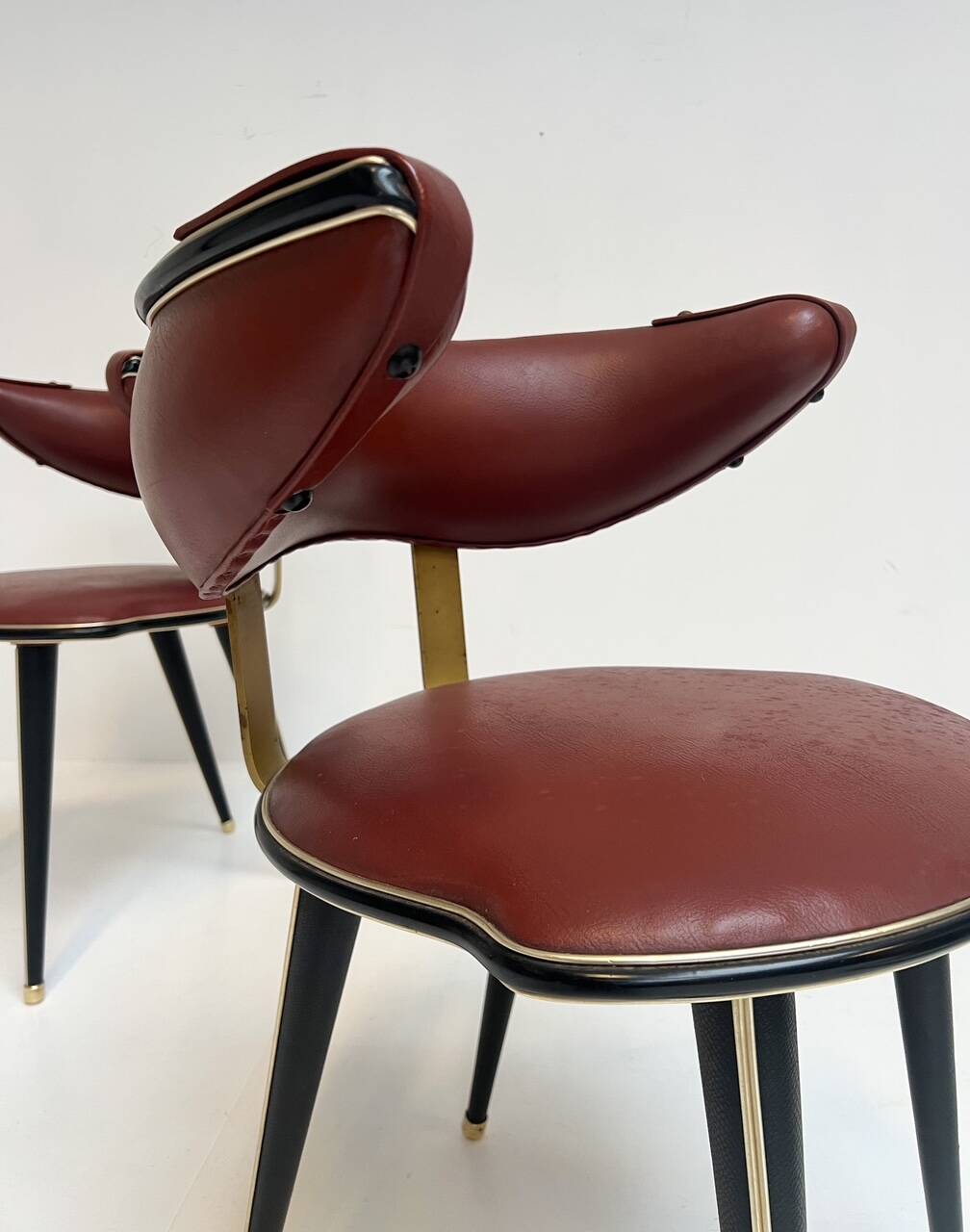 Set of 2 Umberto Mascagni chairs, 1960s