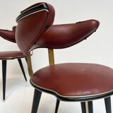 Set of 2 Umberto Mascagni chairs, 1960s