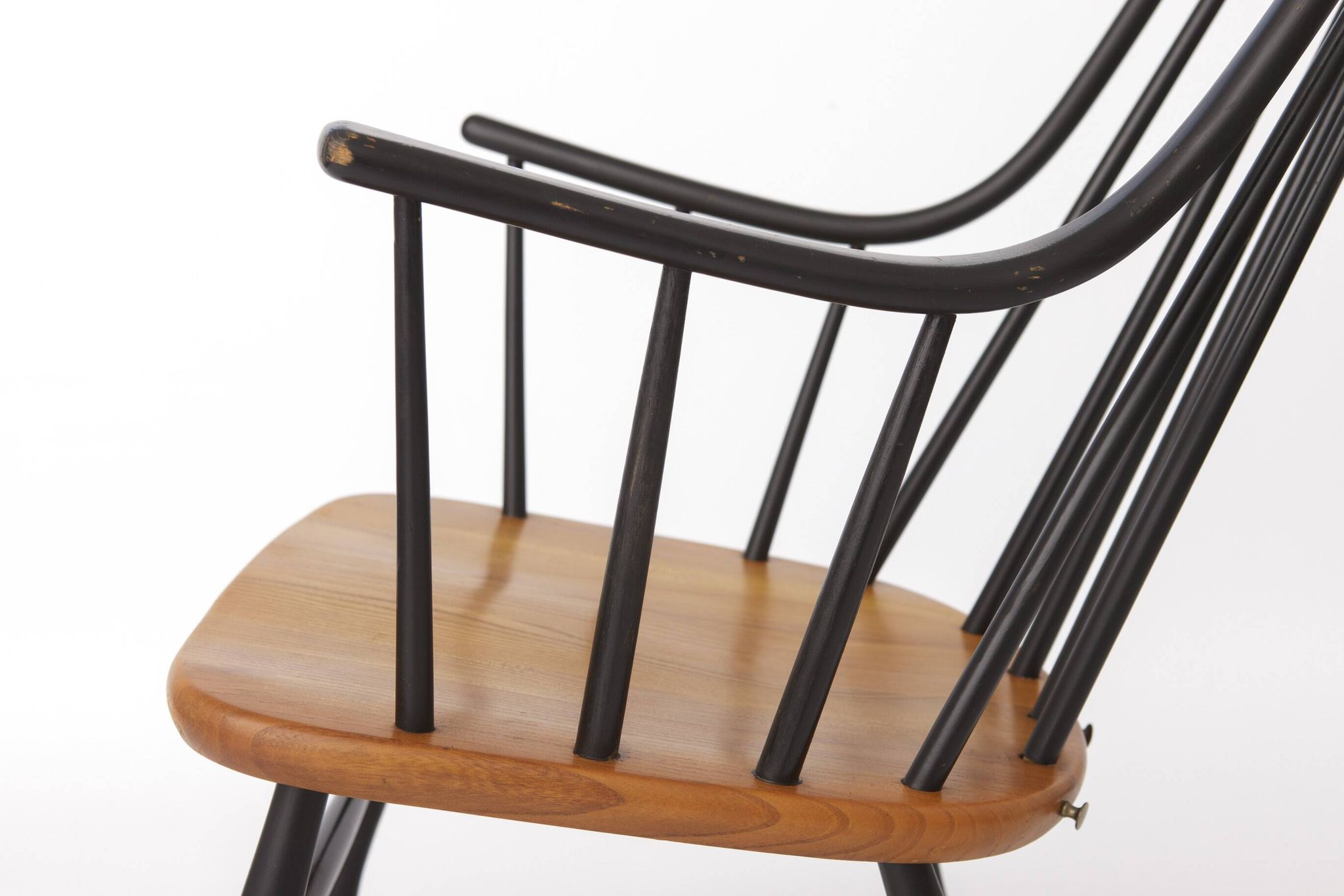 Vintage Grandessa Rocking Chair by Lena Larsson for Nesto, Sweden, 1960s
