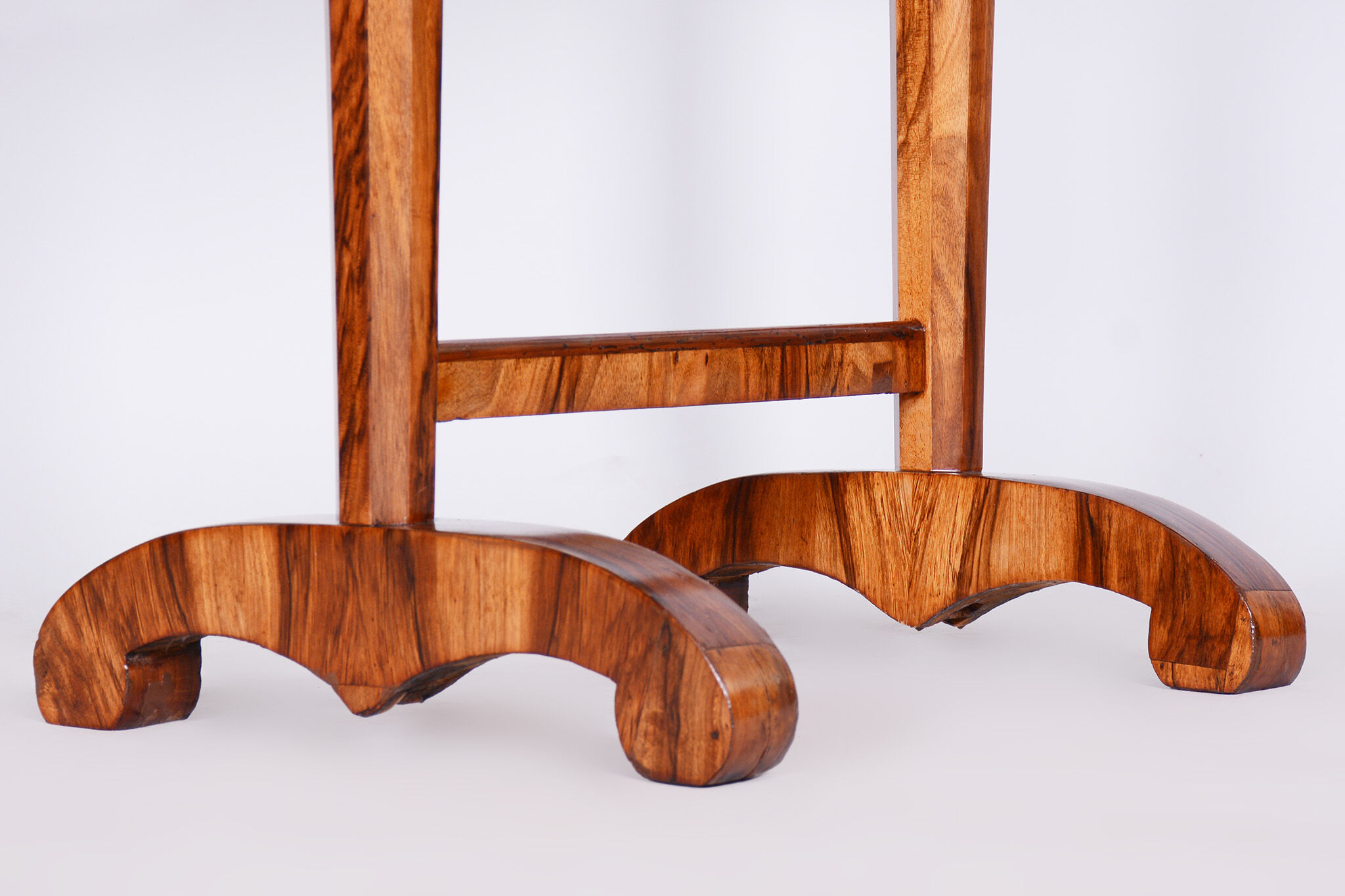 Biedermeier side table, restored, walnut, austria, 1820s