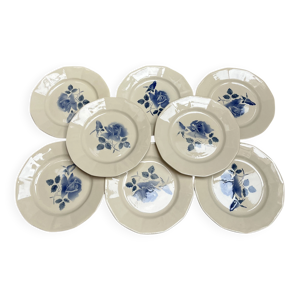 set de 8 assiettes plates