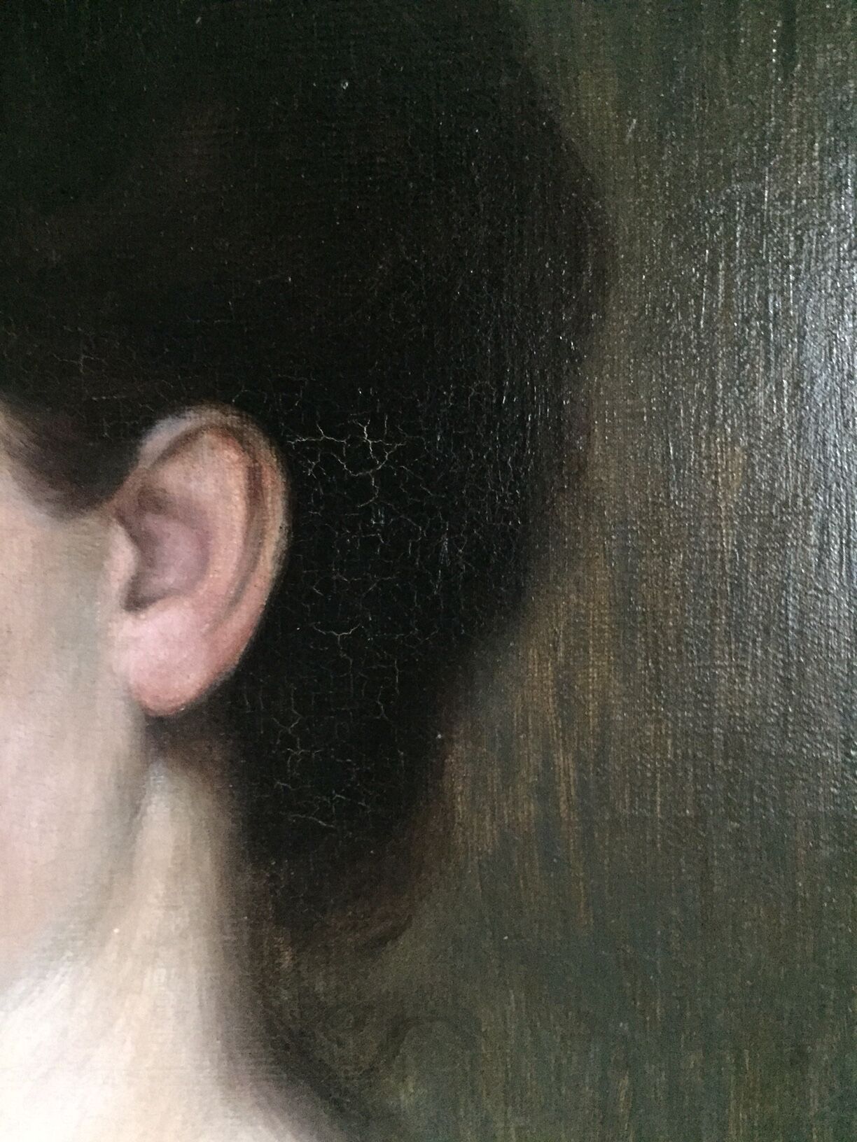 Portrait oil on canvas