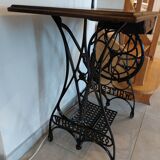 Sewing machine stand console