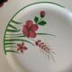 6 flat ceramic plates