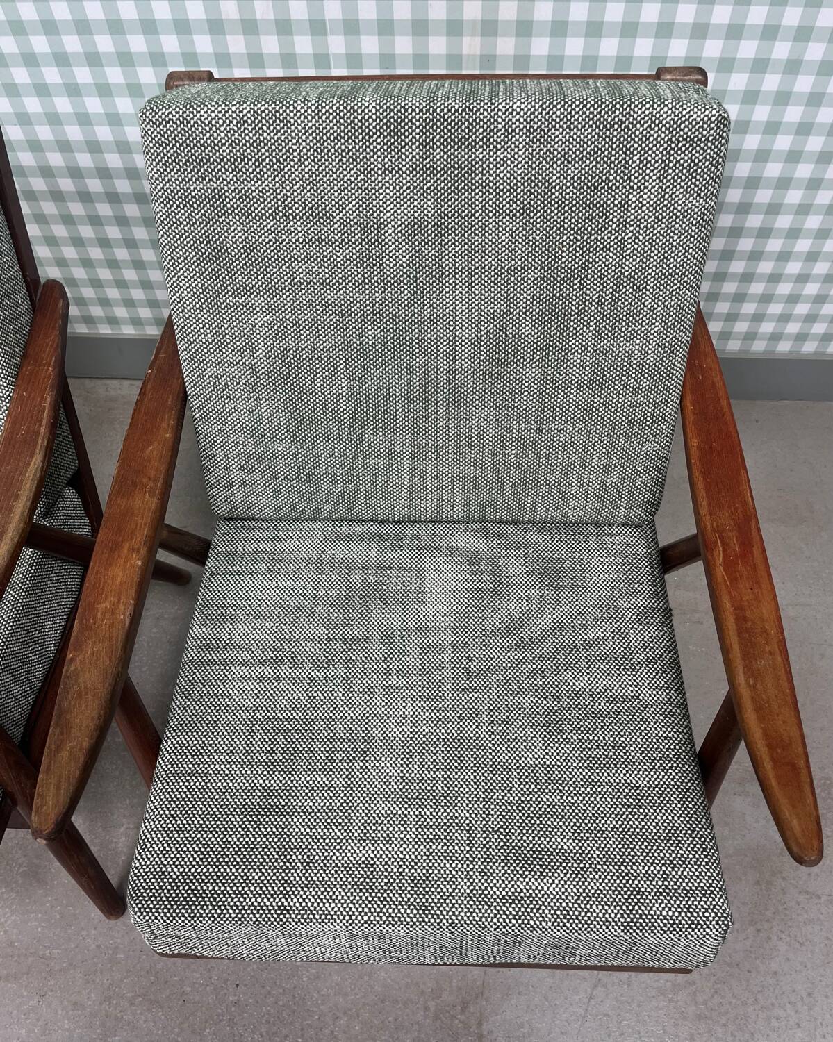 Paire de fauteuils scandinaves Thonet