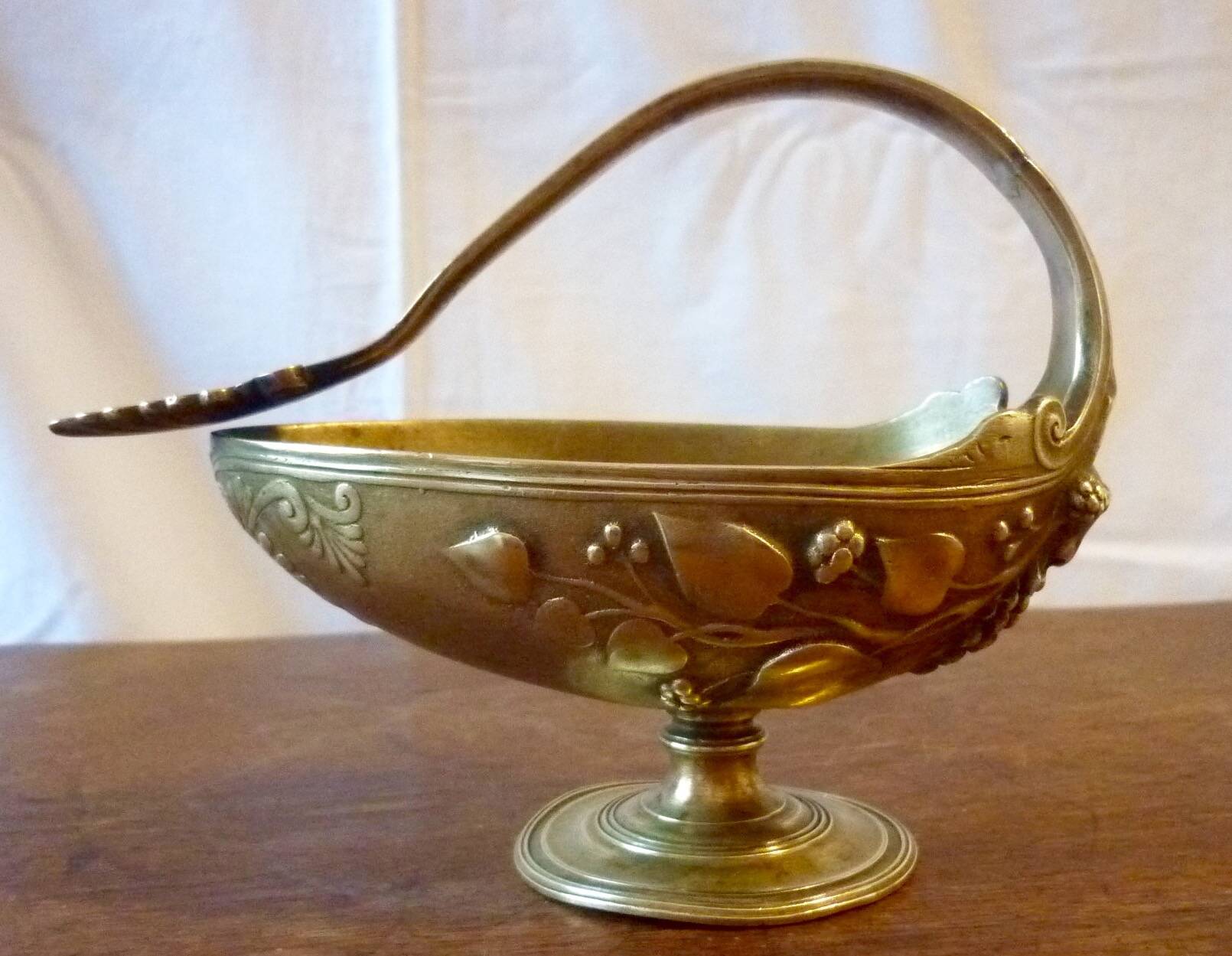 Antique bronze cup