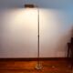 Lampadaire en laiton Deknudt Belgique années 50