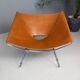 Pierre Paulin AP-14 cognac leather armchair for A. Polak, 1955