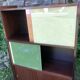 Furniture style Oscar storage showcase vintage library 70s
