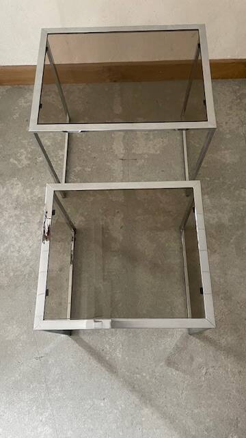 Paire de table gigogne