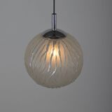Mid-century globe hanging lamp, 1970s