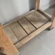 Genuine vintage wooden workbench from the 1960s stamped Grenade.