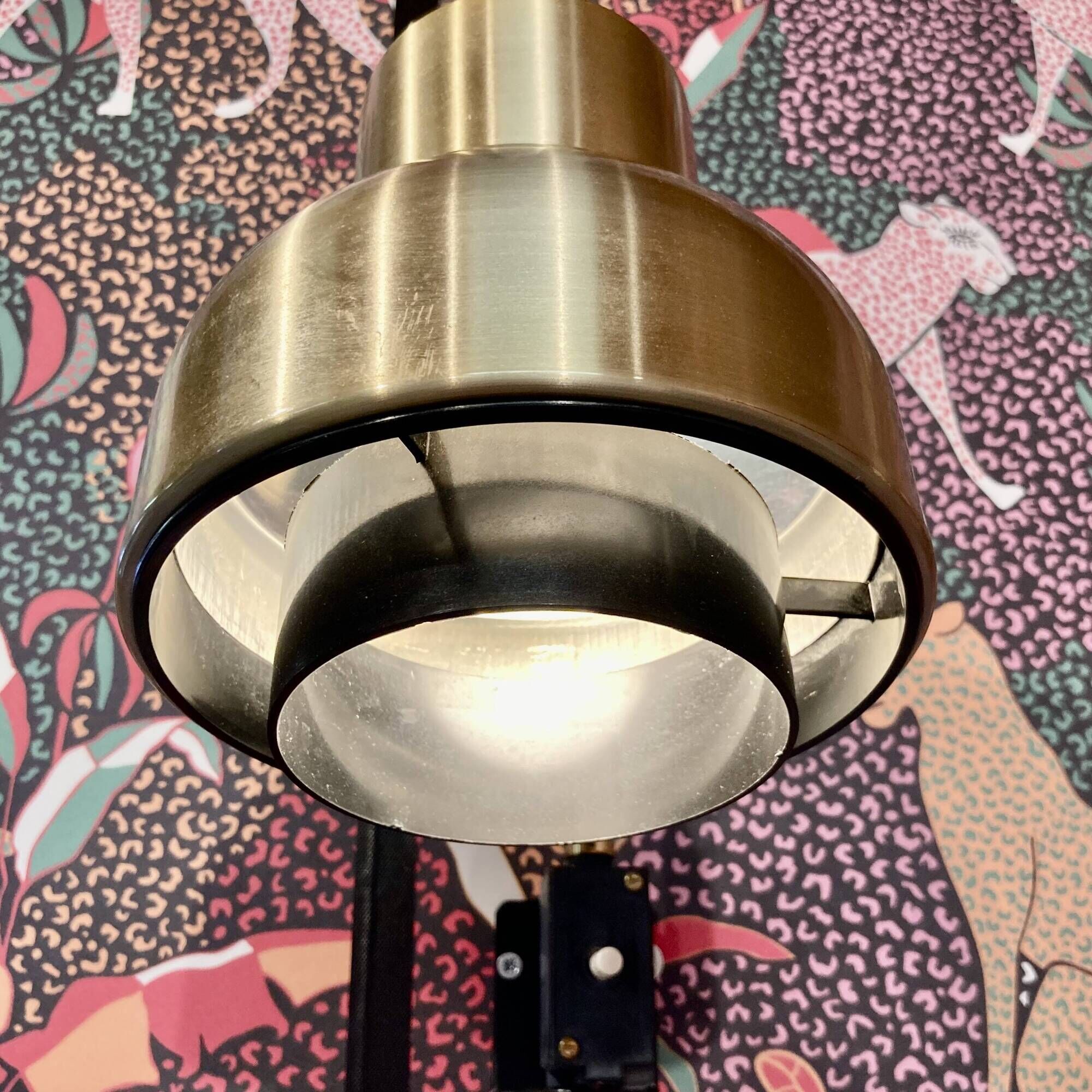 PAIR OF MODULAR SCANDINAVIAN DESIGN WALL LIGHTS.