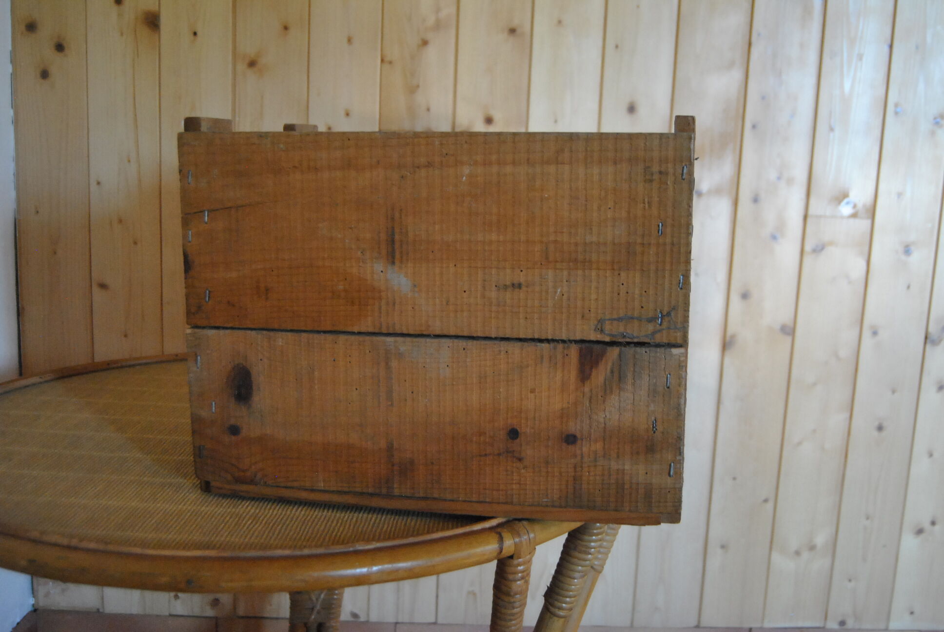 Vintage "Rapsodie" wooden box