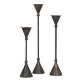 Christian de Beaumont Memphis candlesticks circa 1980