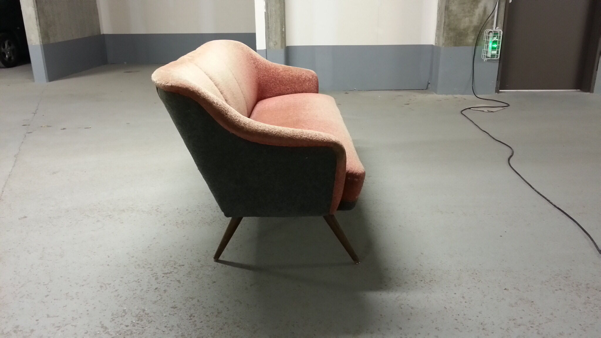 Canapee Danish 50s 60s and his chair