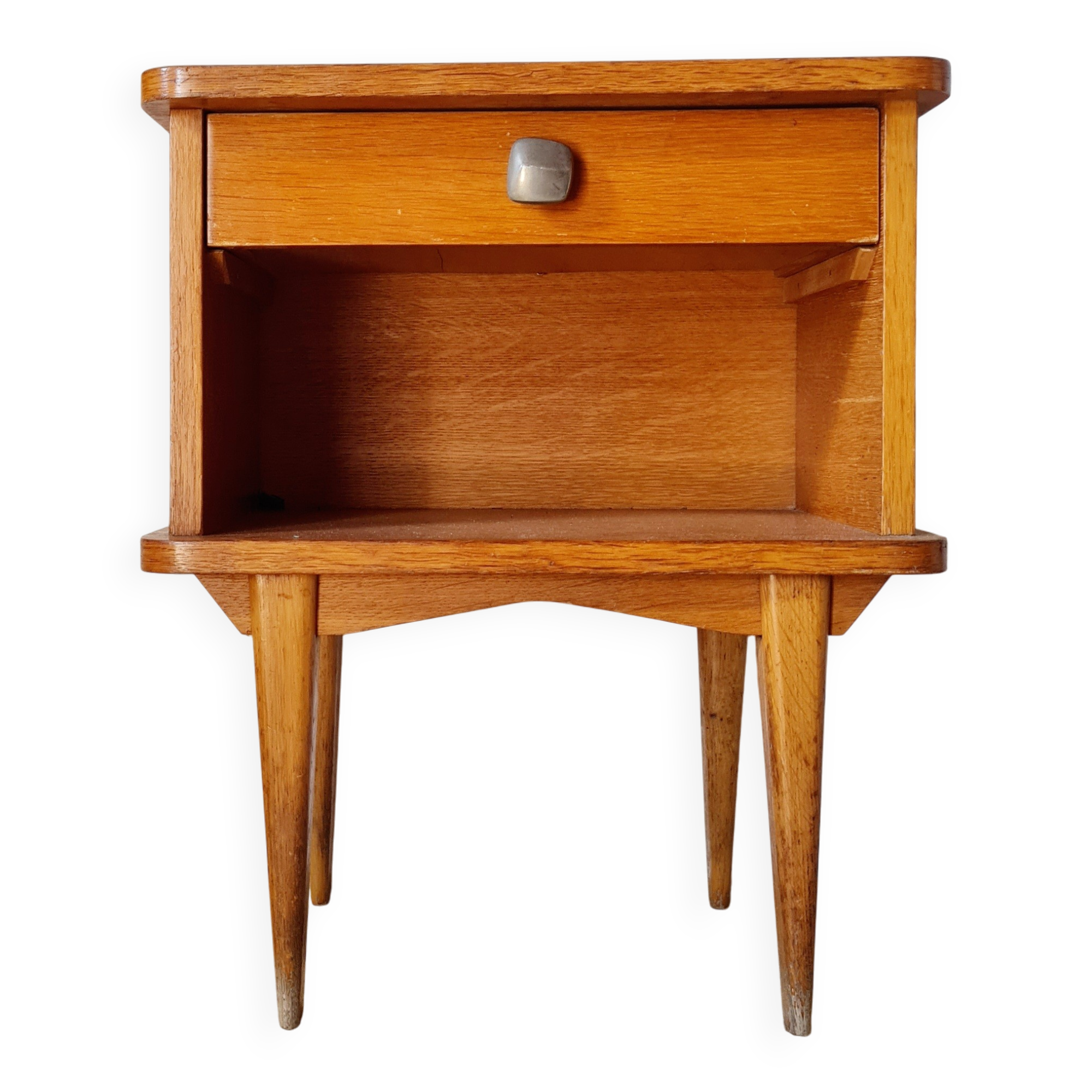 Small vintage Scandinavian bedside table – Mid-Century Design