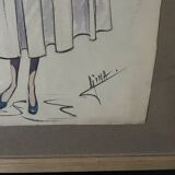 Fashion drawing G. Mazoyer