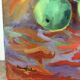 Perfume of Apples, oil on canvas signed