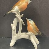 Saxon porcelain bird Karl Ens