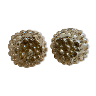 2 old wall lamps or ceiling lamps Helena Tynell "Bubble"