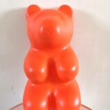 Wall lamp teddy bear plastic design 70s - 80s