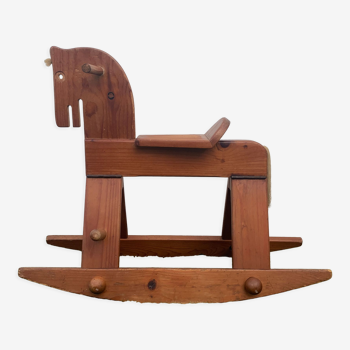 Wooden rocking horse for children