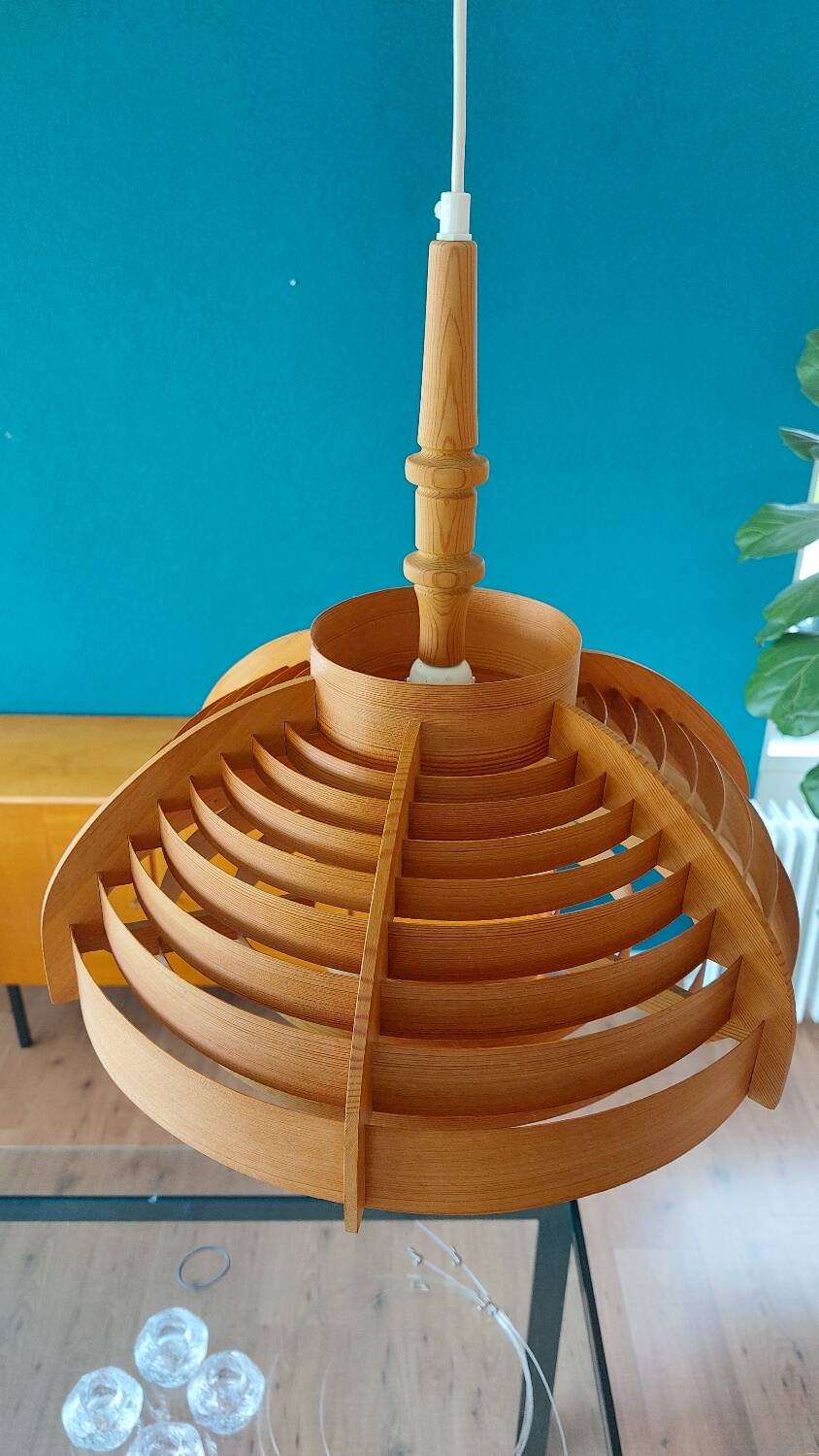 Vintage hanglamp van Hans Agne Jakobsson 1960's