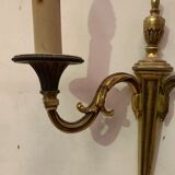 Paire d'appliques de style Louis XV en bronze doré XX siècle