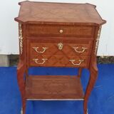 Small marquetry chest of drawers