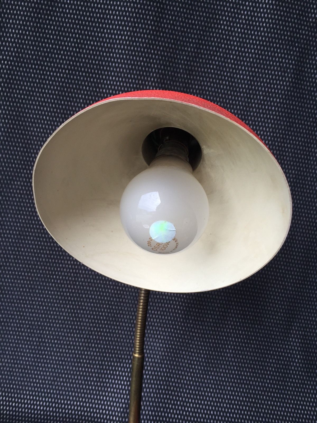 Lampe de bureau vintage époque 1960